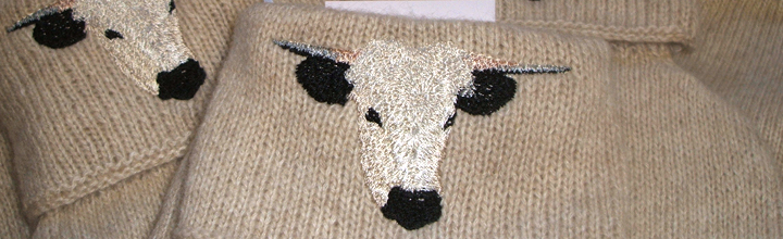 Cow head hot water bottle covers